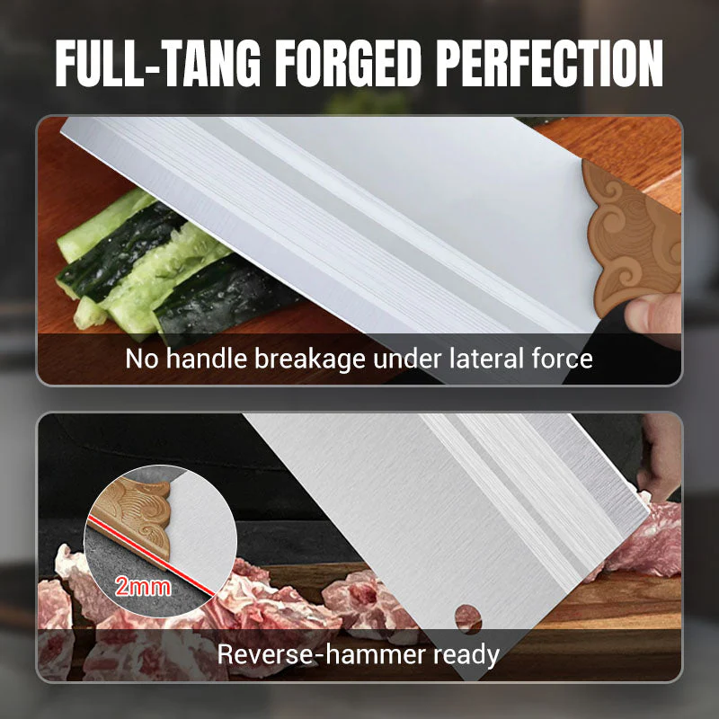 🔥EXCEPTIONAL SALE: 50% OFF! 🔪🌟🍳Forged kitchen knife—sharp and durable✂️🥩