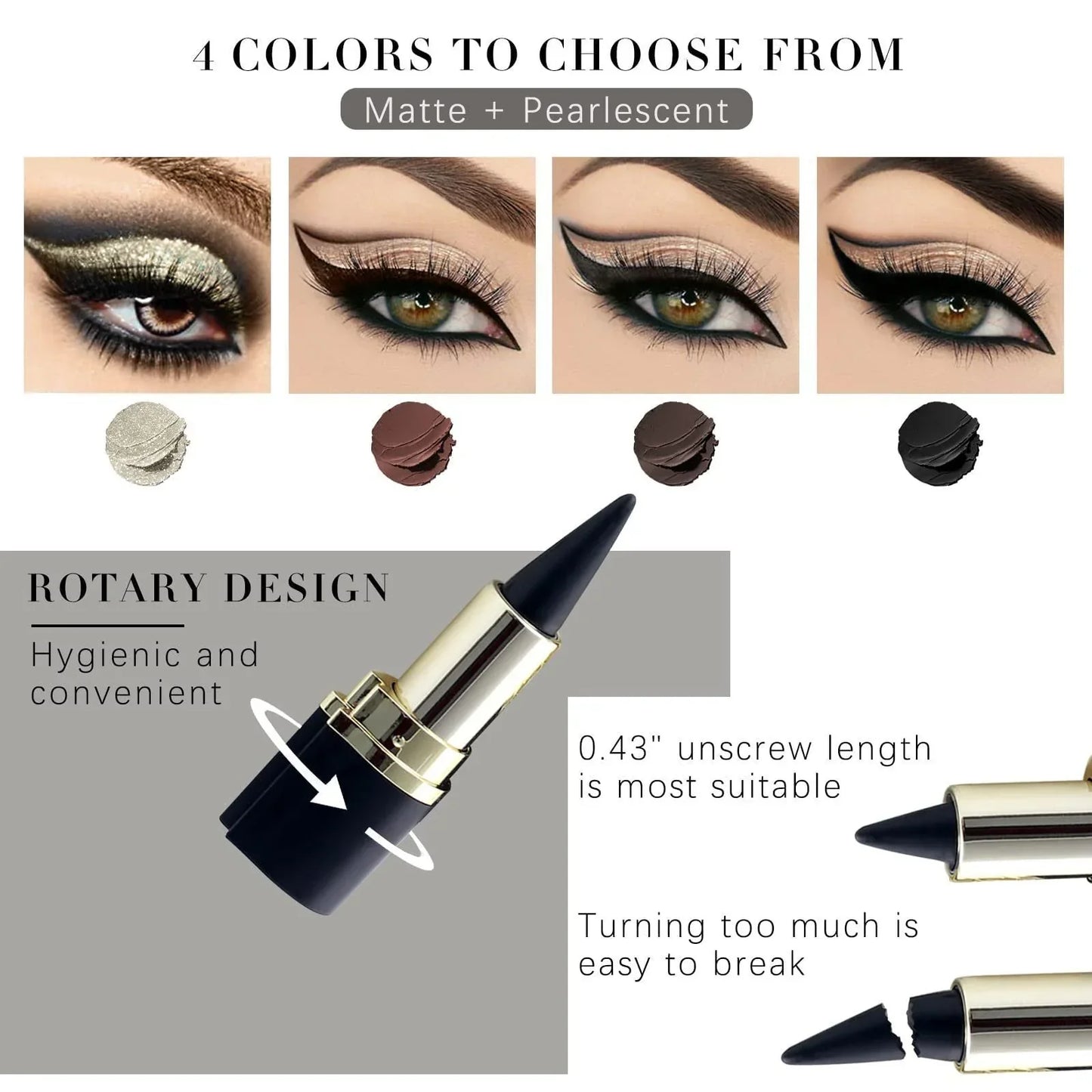 💥Buy 1 get 1 free💥👀Matte Quick-Dry Eyeliner