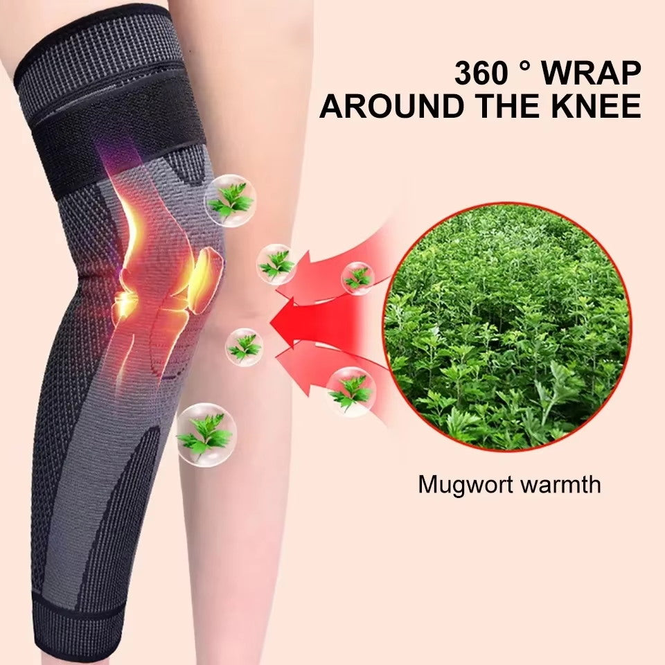 Tourmaline self-heating knee pads