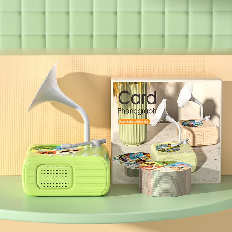 šFlash Saleā”Hot Sale 49%OFF š„š¶Kids Phonograph with 99 Cardsš¶Early Education Phonograph Story Machine