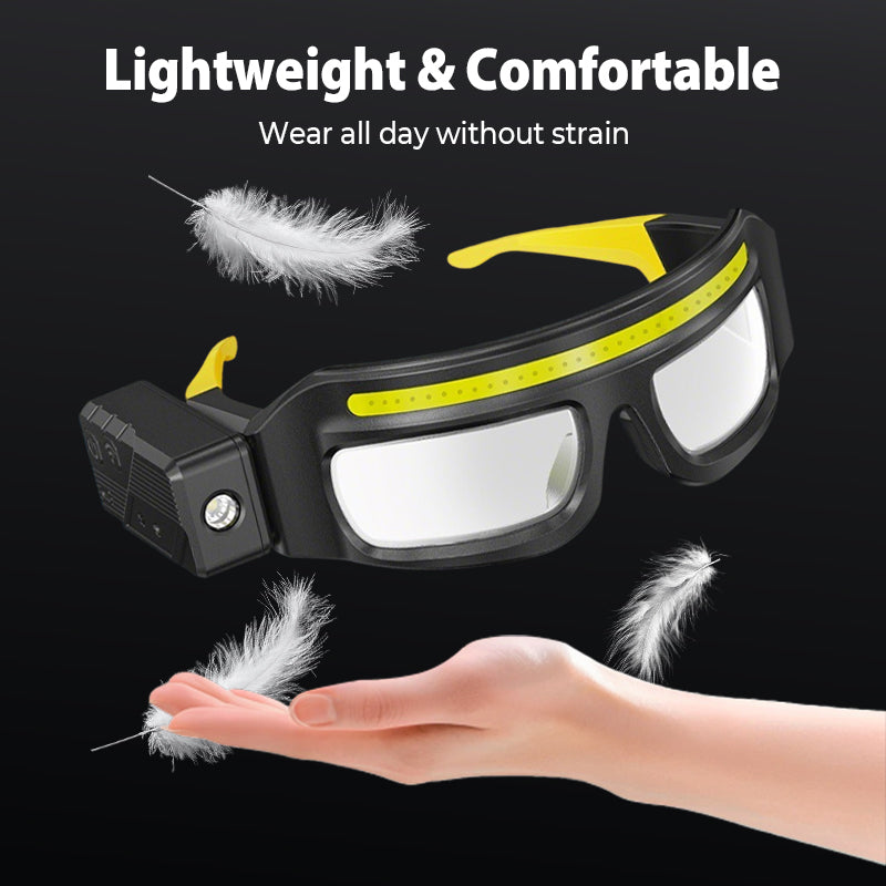 Hands-Free LED Work Light Glasses