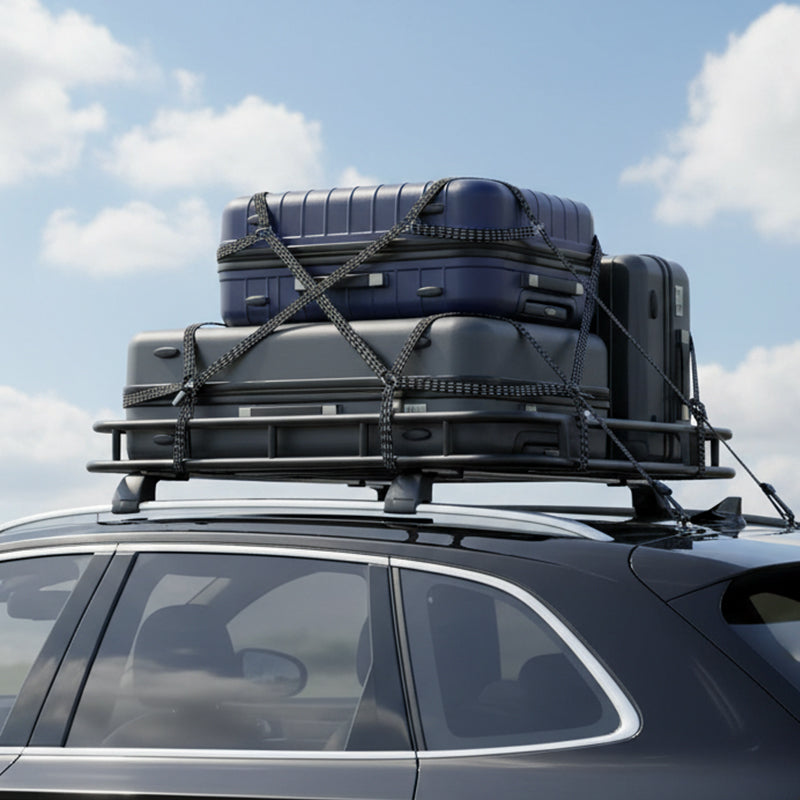 Universal three-strand bungee cord luggage strap Shelf securing elastic strap