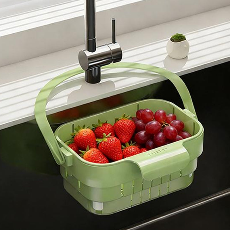 📢📢50% OFF !!!⏰Collapsible Faucet-Hanging Sink Strainer Basket