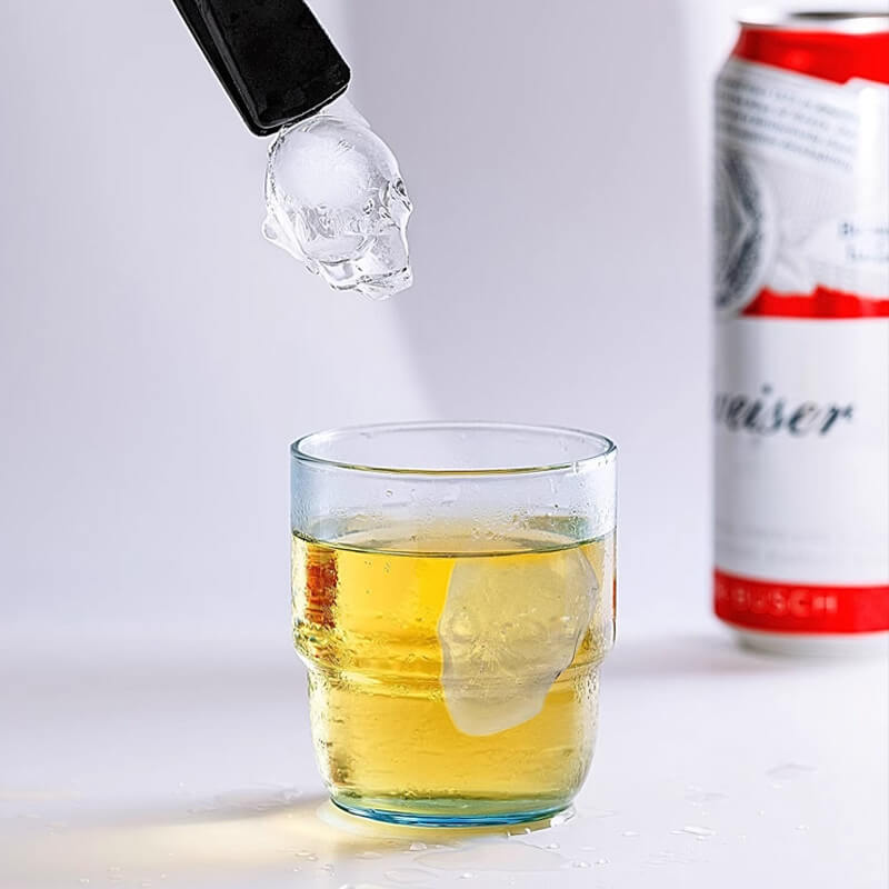 DIY Silicone Skull Ice Cube Tray