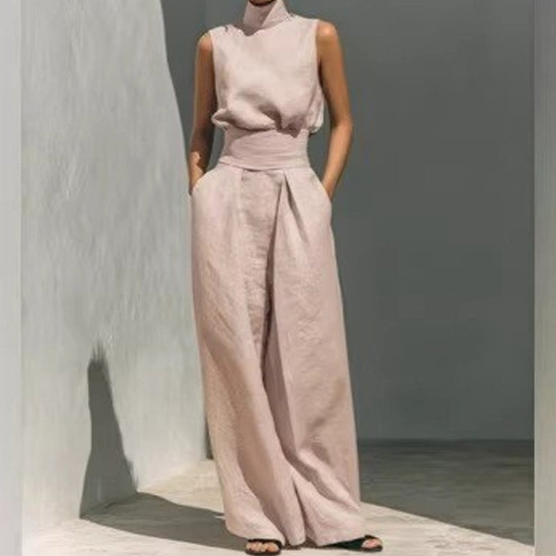 🎁2026 New Arrivals 50% OFF💥Top & Wide-Leg Pant 2-Piece Set