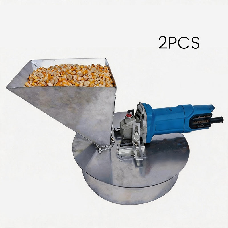 Corn and Grain Grinder Attachment Set
