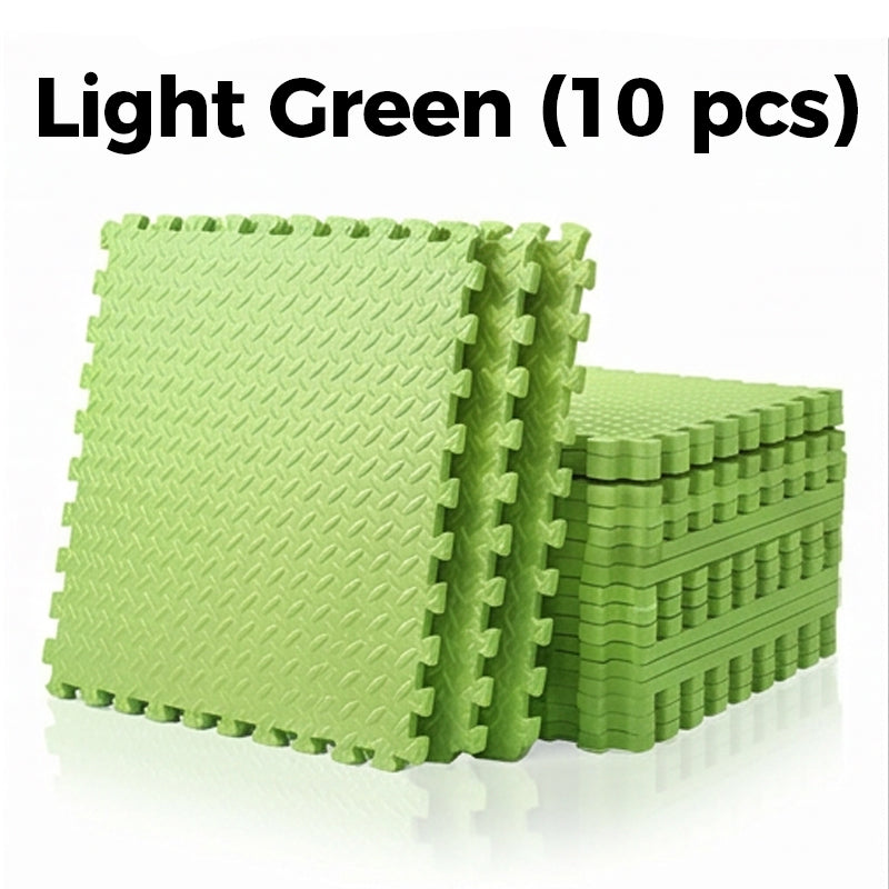 Non-Slip EVA Foam Puzzle Play Mat 10 PCS Set