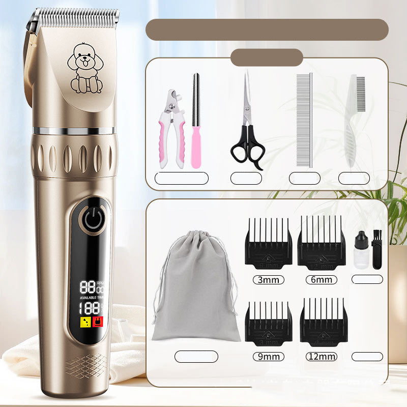 Professional Rechargeable Pet Hair Clipper