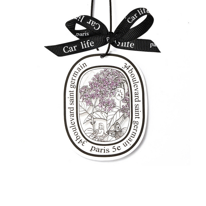 Hanging Car Air Freshener Scent Card
