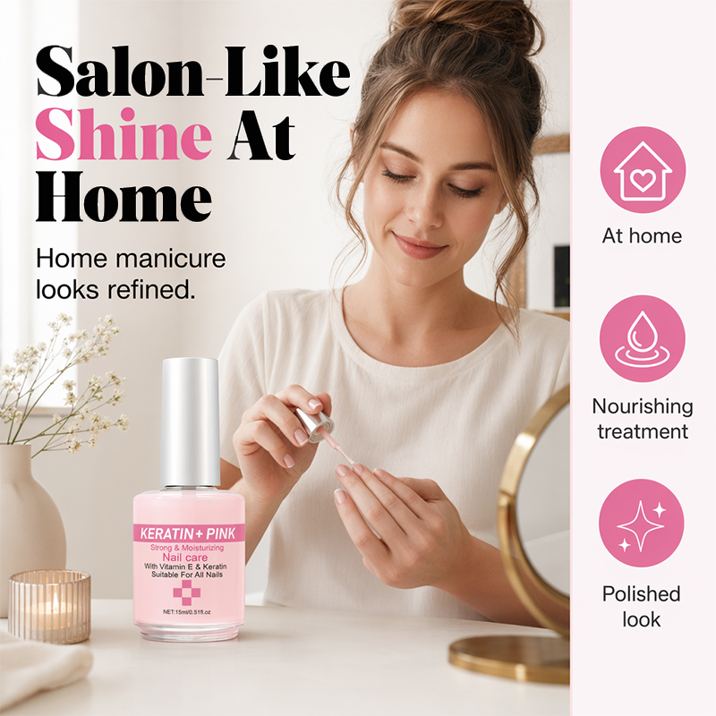 💅 2026 Sale — Over 67,000 Sold!✨ ✨Buy 1 Get 1 Free✨Keratin Nail Strengthener & Moisturizer – Repair & Glossy Finish 🌟