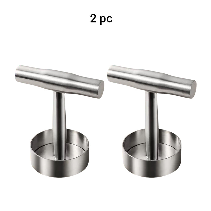 š„50% OFF!š„©Steak Press Round Patty Mold | FoodāGrade 304 Stainless Steel Burger Patty Maker