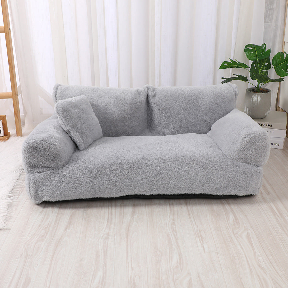 Warm Winter Pet Bed Soft Cat Sofa and Dog Bed Cushion for Cats and Dogs
