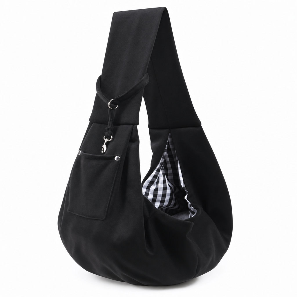 Portable Breathable Pet Carrier Sling Bag Single Shoulder Crossbody Travel Bag for Cats and Small Dogs