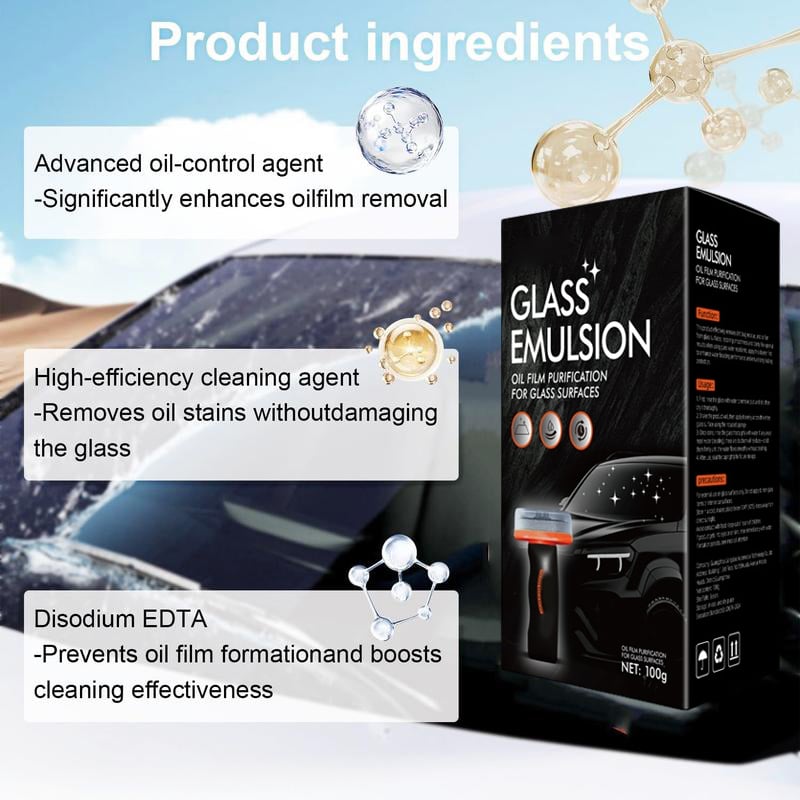 🔥Hot Sale 50% OFF!!⚡50K+ SOLD!🔥2026 Handheld Glass Oil-Film Remover
