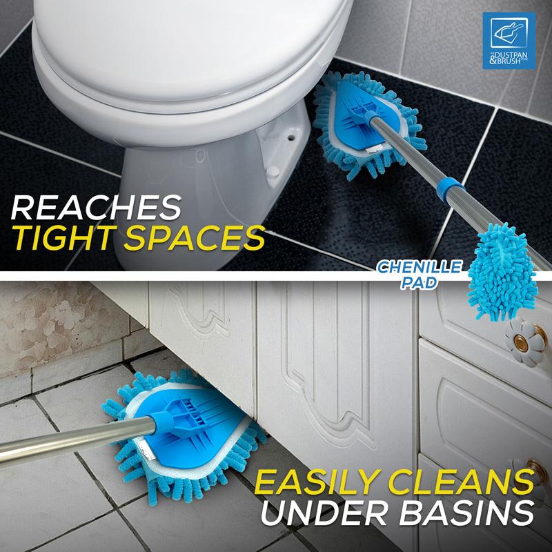Multi-Head Telescopic Cleaning Brush