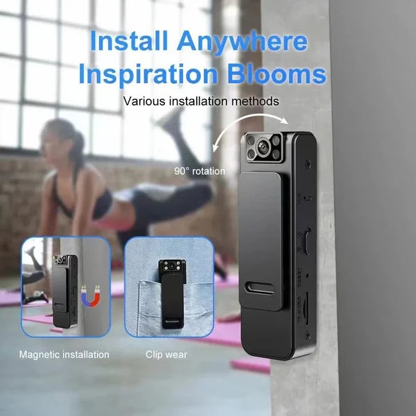🥳2026 HOT SALE🥳💞50K+ SOLD!📹💨 50% OFF! HD1080P Portable Mini Sports Camera – Compact & action‑ready, 1hr battery. Capture every moment. 🏃‍♂️⚡