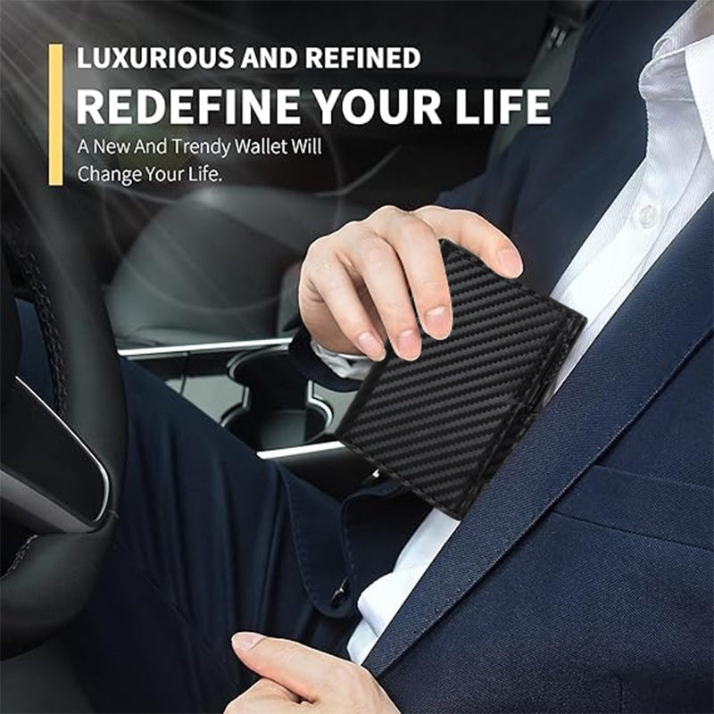 🔥🎁New arrival 50% OFF--Slim men's wallet with RFID