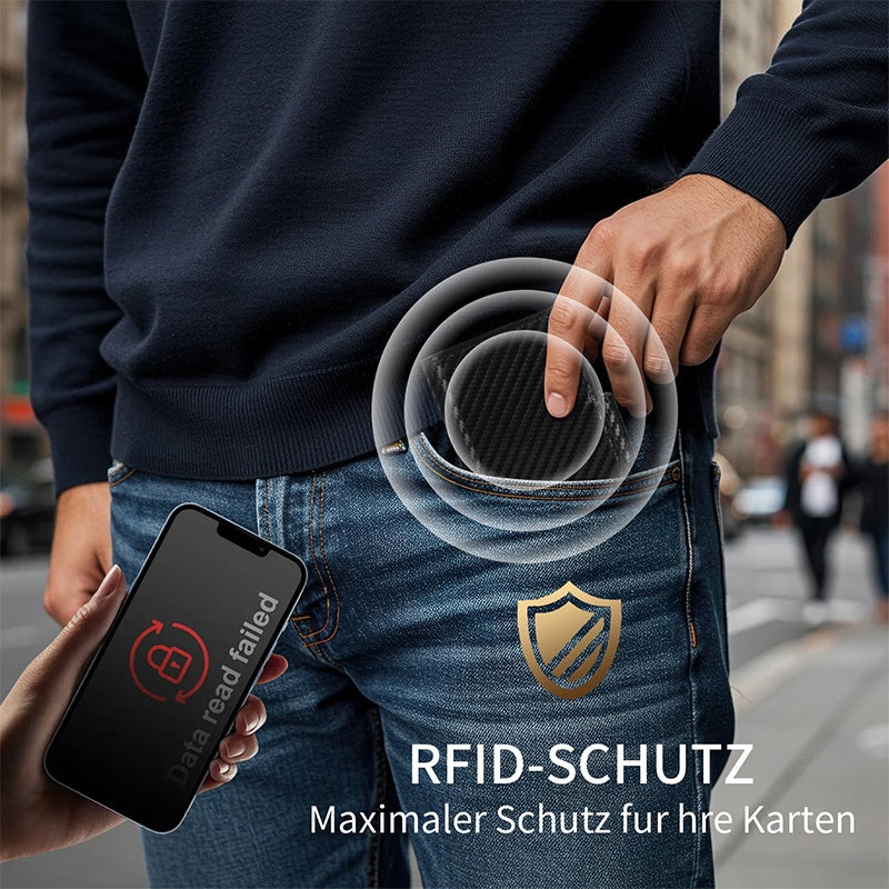 🔥🎁New arrival 50% OFF--Slim men's wallet with RFID