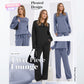 🥳2026 HOT SALE🥳💞60K+ SOLD!✨Women's Crew Neck Top & Drawstring Pants Set