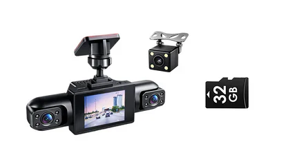 🔥2026 HOT SALE💞50K+ SOLD!📹🚗360° Eagle Eye Parking Camera – All-round view, no blind spots. 1080P HD, loop recording. Park with confidence. 🛡️🌙