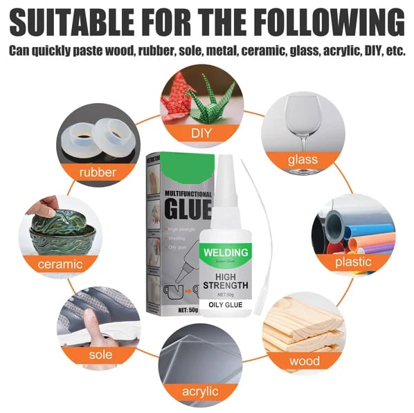💥BUY 3 GET 1 FREE（16 PCS）💪🏆Welding High-strength Oily Glue