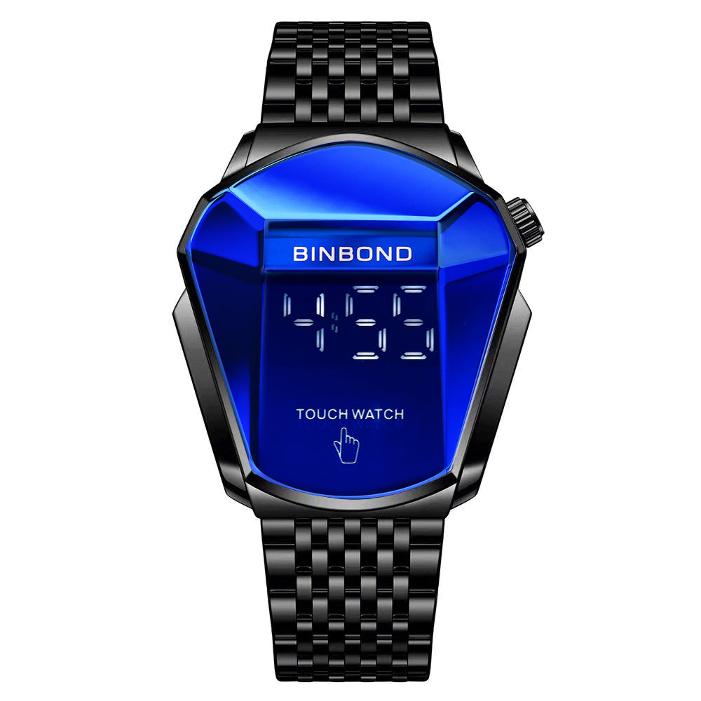 Luxury Mens Racing Sport Rhombus Watch