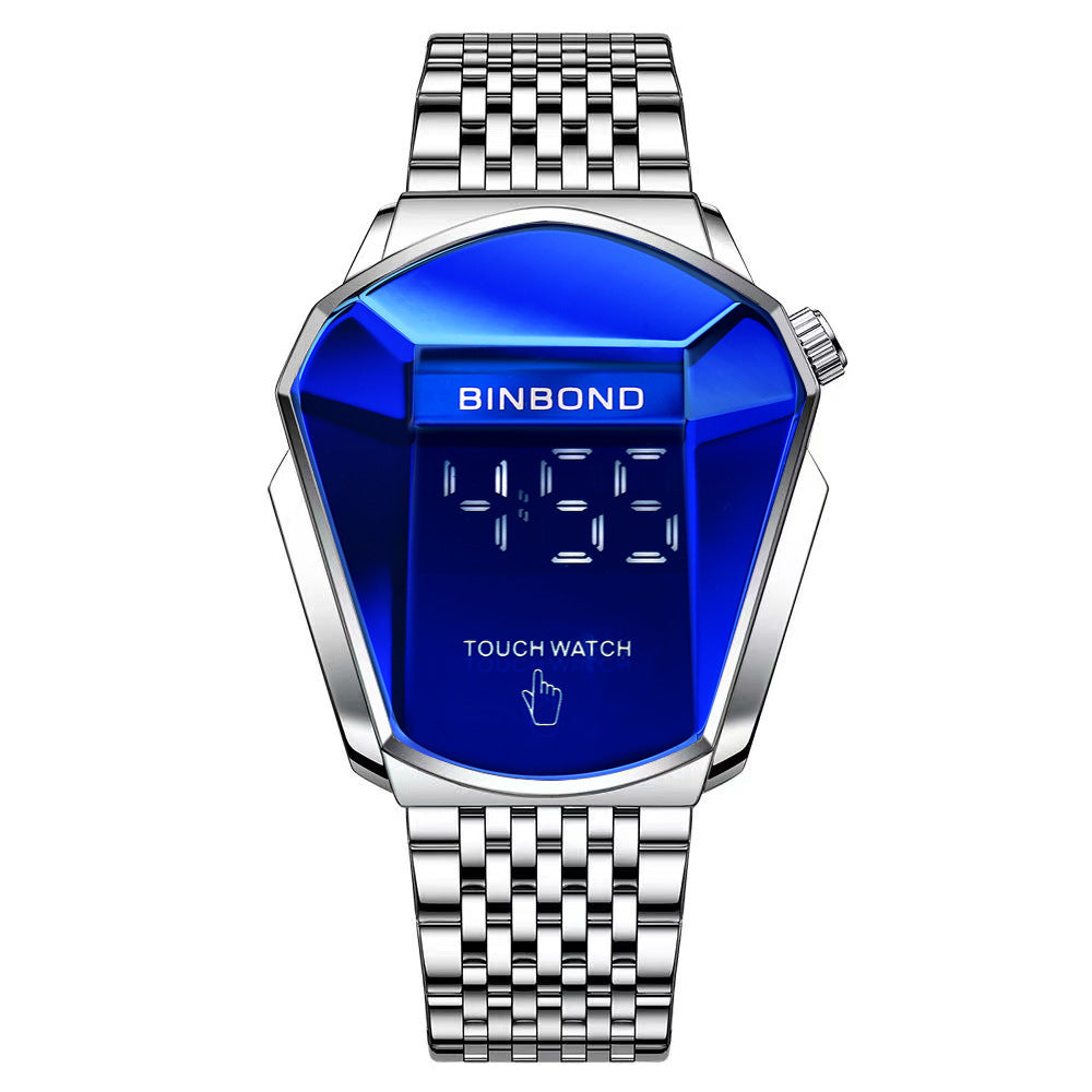 Luxury Mens Racing Sport Rhombus Watch