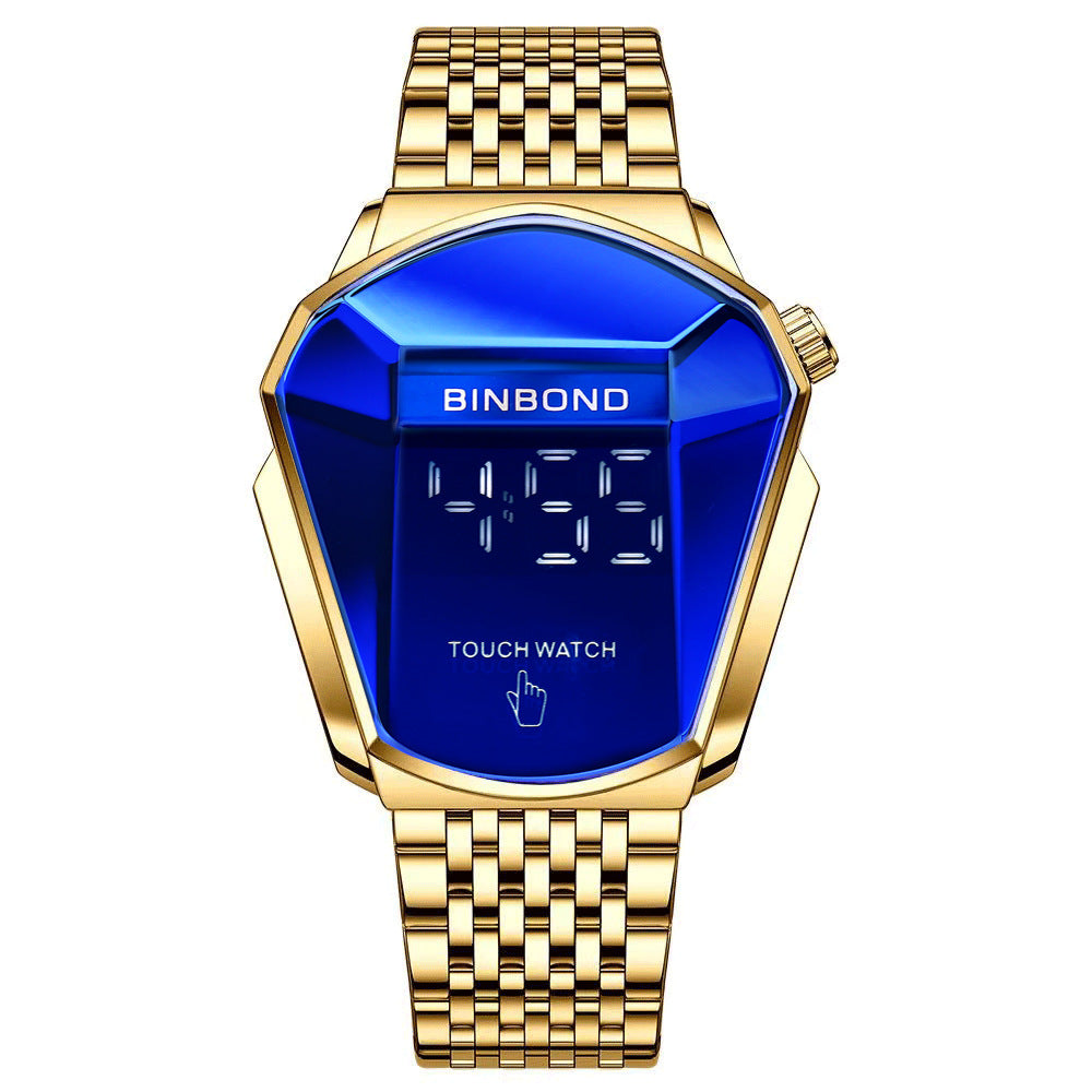 Luxury Mens Racing Sport Rhombus Watch