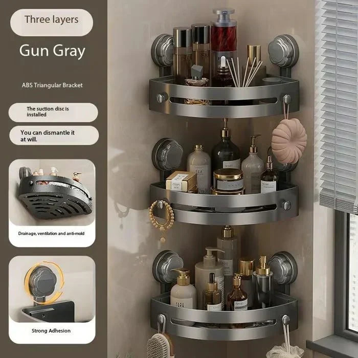 🔥 Hot Sale 49% OFF 🔥 Corner Shower Storage Rack🚿 - Space-Saving & Easy to Install, Perfect for Organizing Toiletries ✨