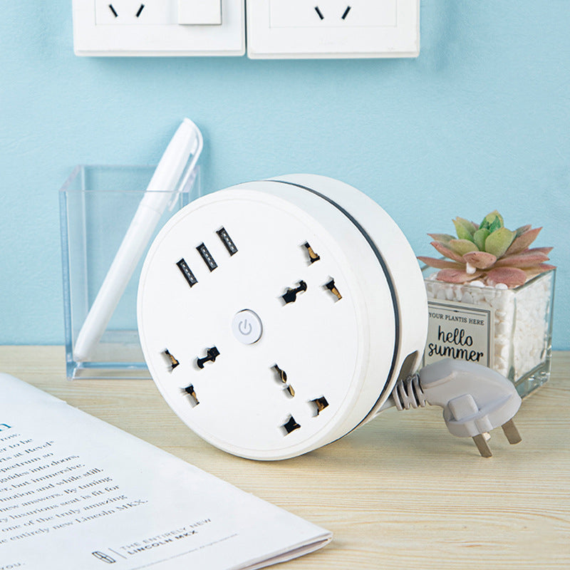 🔌Cord-Winding Universal Power Strip