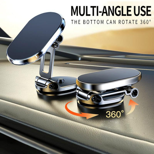 🥳HOT SALE🥳💞50K+ SOLD! Phone Holder Strong magnet, 360° rotation & foldable metal. Safer driving – grab yours! ✅