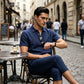 💥 50% OFF 👚Men's Linen Shirt and Casual Pants Set