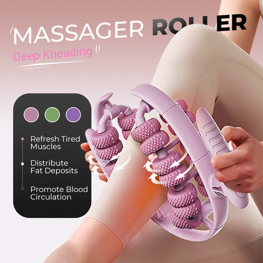🔥 Leg Massager Roller - Ultimate Muscle Relief💆‍♀️✨