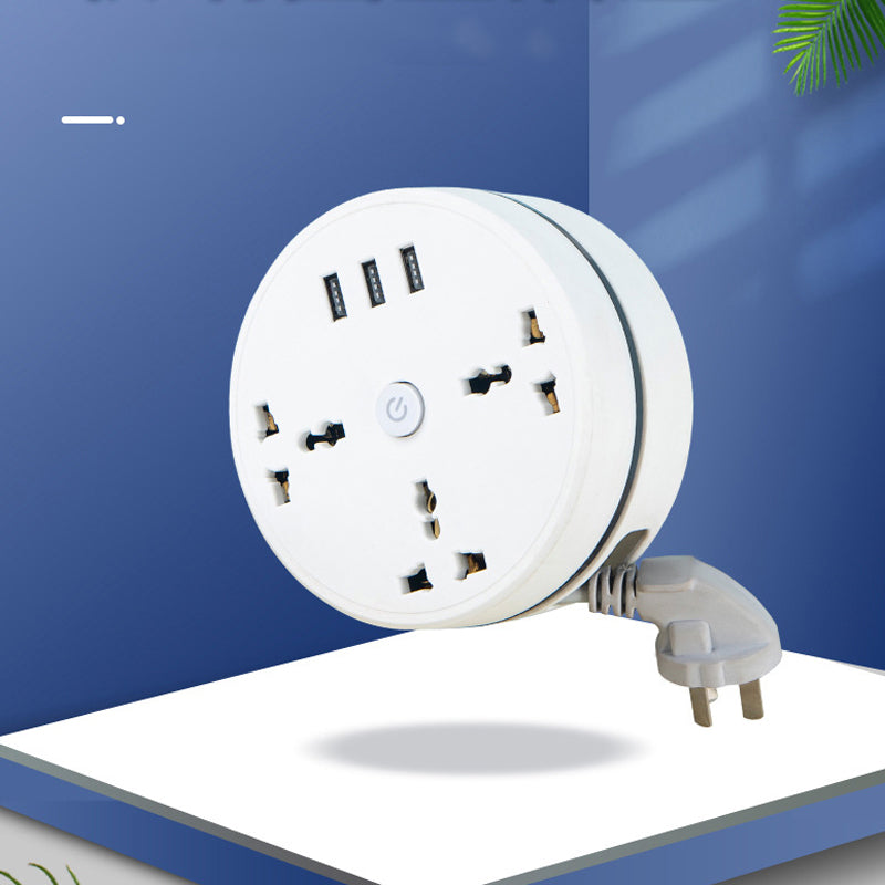 🔌Cord-Winding Universal Power Strip
