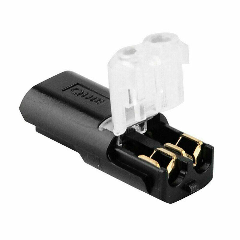 📢📢50% OFF!! ⏰  Double Thread Push-Pull Connector with Lock – Safe, Fast and High Precision Connection ⚙️✨