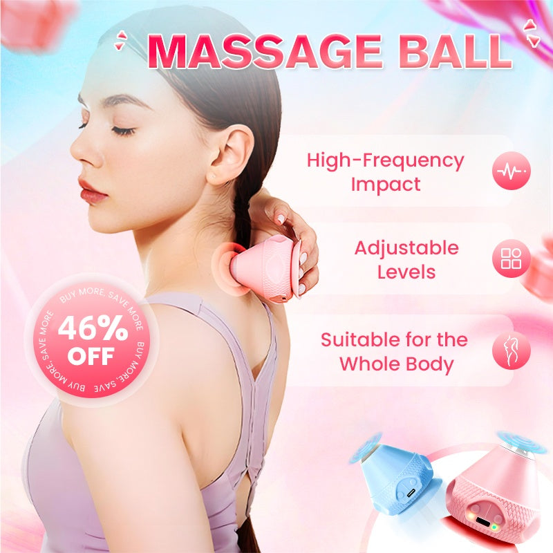 Trigger Point Self-Massage Ball with Suction Cup – Perfect relaxation for muscles and body!