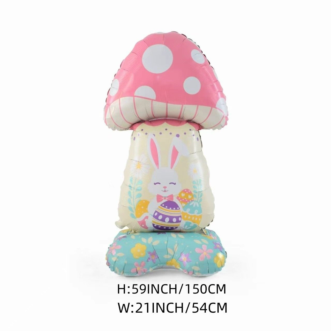 🐰 Easter Sale: 50% OFF！！🎉Giant 3D Standing Bunny Balloon Self-Supporting Festive Cheer