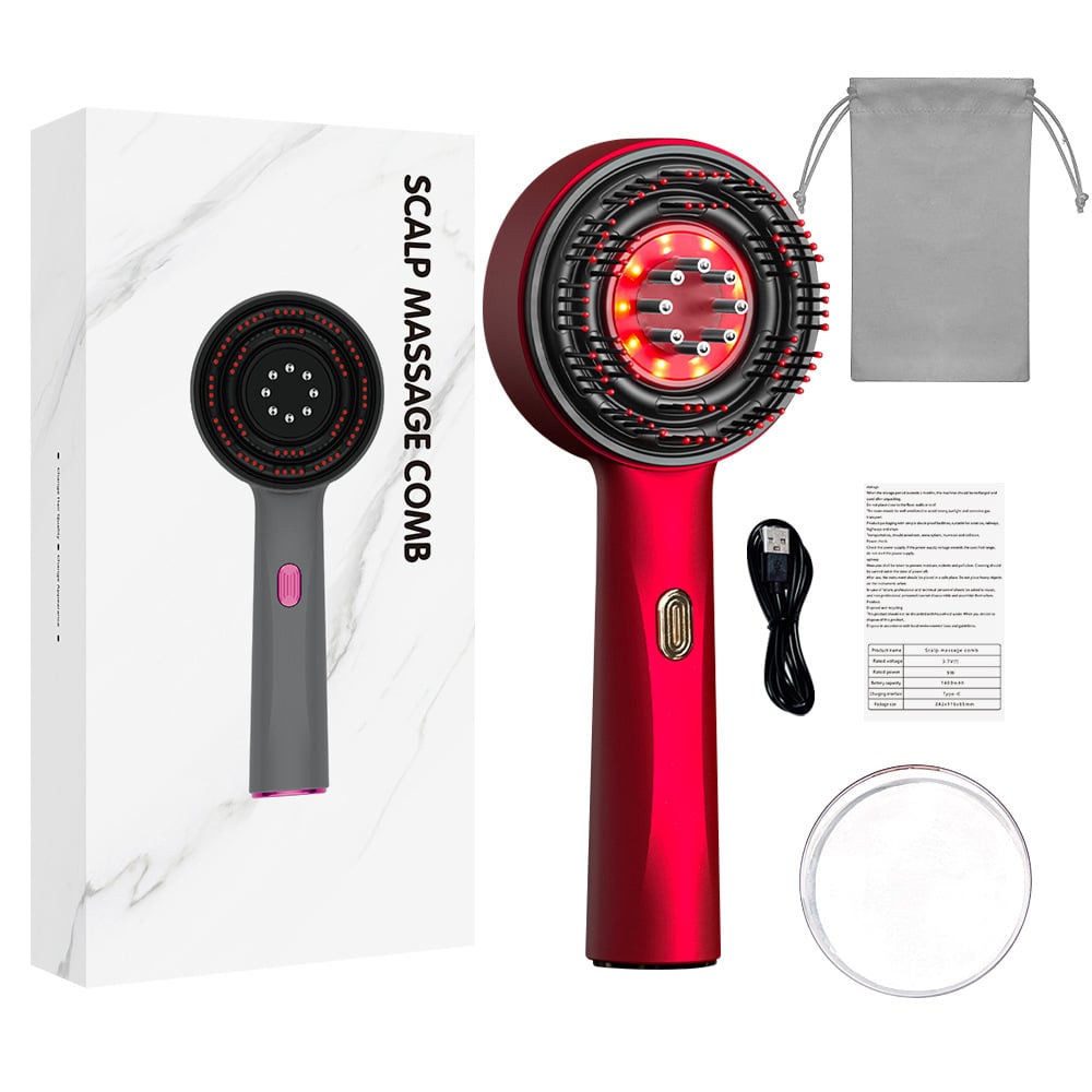 🎀Hot Sale 50% OFF 🎁 Electric Guided Liquid Conditioning Hair Massage Comb