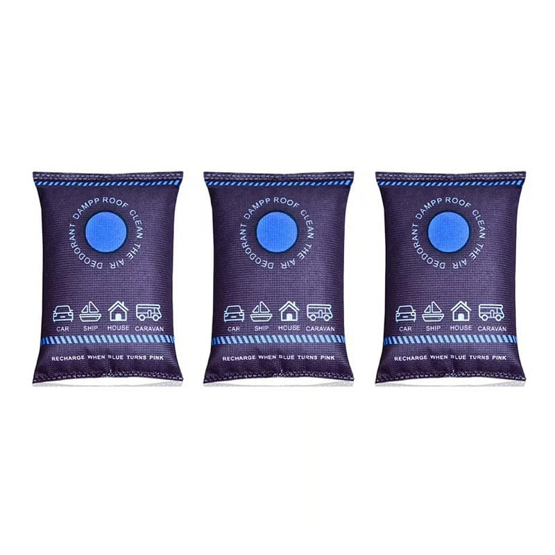 🧂 50% OFF NOW! ♻️ Reusable Dehumidifier Bag – Color-Changing Indicator, Absorbs Moisture & Prevents Mold ✨📦