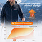 🔥LAST DAY PROMOTION - 50%OFF🔥2026 Upgraded Unisex Hooded Casual Graphene Heated Insulated Jacket (with Internal Pockets)