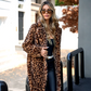 💖Women's Leopard Print Mid-Length Jacket