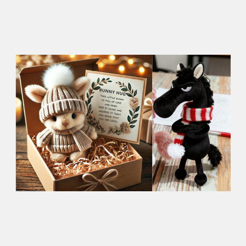 🐇 Easter Sale: 50% OFF！！💥Handmade Mini Bunny Hug Cute Easter Gift🎁