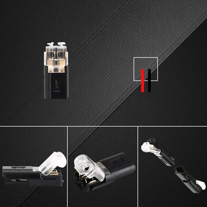 📢📢50% OFF!! ⏰  Double Thread Push-Pull Connector with Lock – Safe, Fast and High Precision Connection ⚙️✨