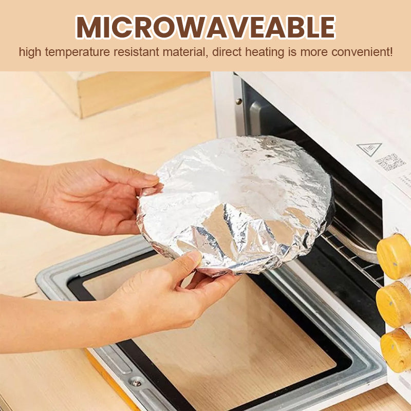 Home dining table & food container aluminum foil heat-retaining cover, kitchen food insulation and freshness keeping, high-quality aluminum foil
