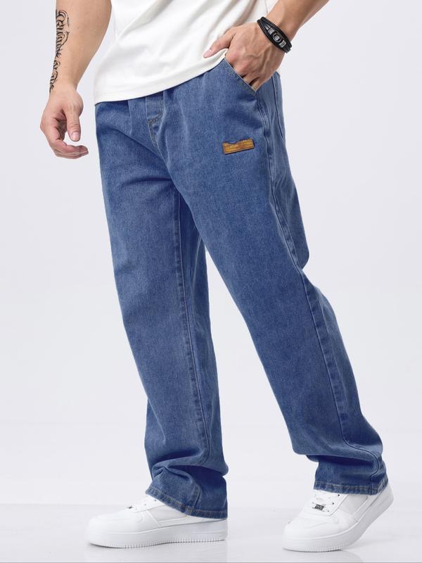 👖 49% OFF! 🕶️ Men's Casual Relaxed-Fit Jeans – Comfortable Loose Fit, Durable Denim & Timeless Style 👖