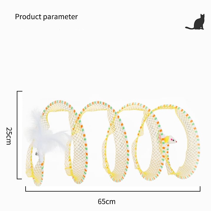 🐱 50% OFF NOW! ⏰ CattyCoil Safe Toy – Durable, springy & interactive – Keeps cats active & entertained – perfect for indoor play and pouncing 🐾