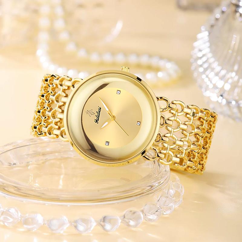 ⏳Limited-Time Special 50% OFF💥Luxury Round Bracelet Watch Fashionable Women's Wristwatch