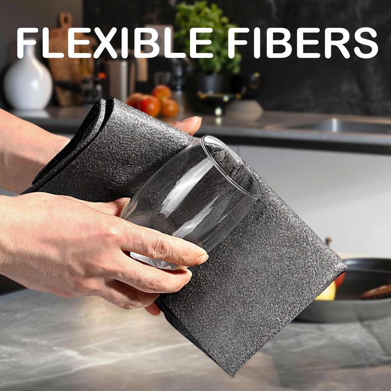 ✨10 Counts Magic Cleaning Cloth, Reuseable Thickened Streak Free Magic Cleaning Wipes