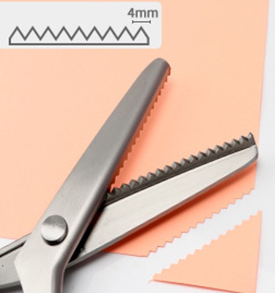 🥳2026 HOT SALE💞50K+ SOLD!✨  DIY Serrated Sewing Scissors – Precise and Easy to Use