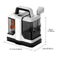 Fabric sofa cleaning machine, small spray suction cleaning all-in-one machine, household carpet curtain vacuum cleaner
